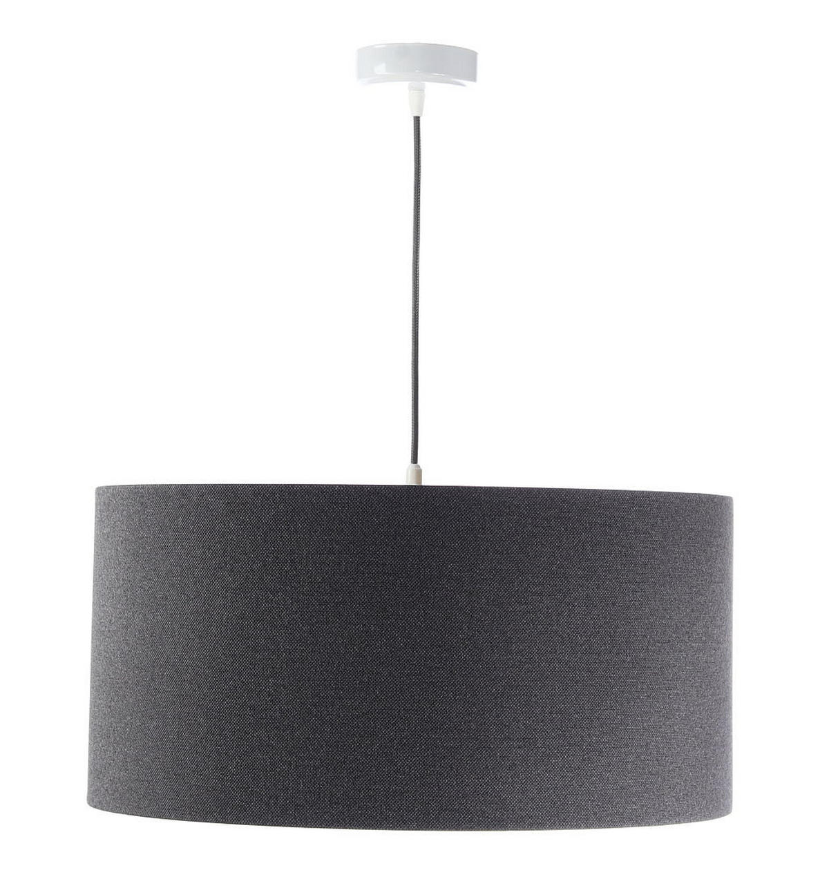 HÄNGELEUCHTE Grau 60/30 cm - Schwarz/Grau, Kunststoff (60/1.1/30cm) - ONZENO