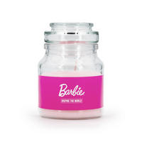 DUFTKERZE Barbie™ - Multicolor, Naturmaterialien/Glas (11.2cm)