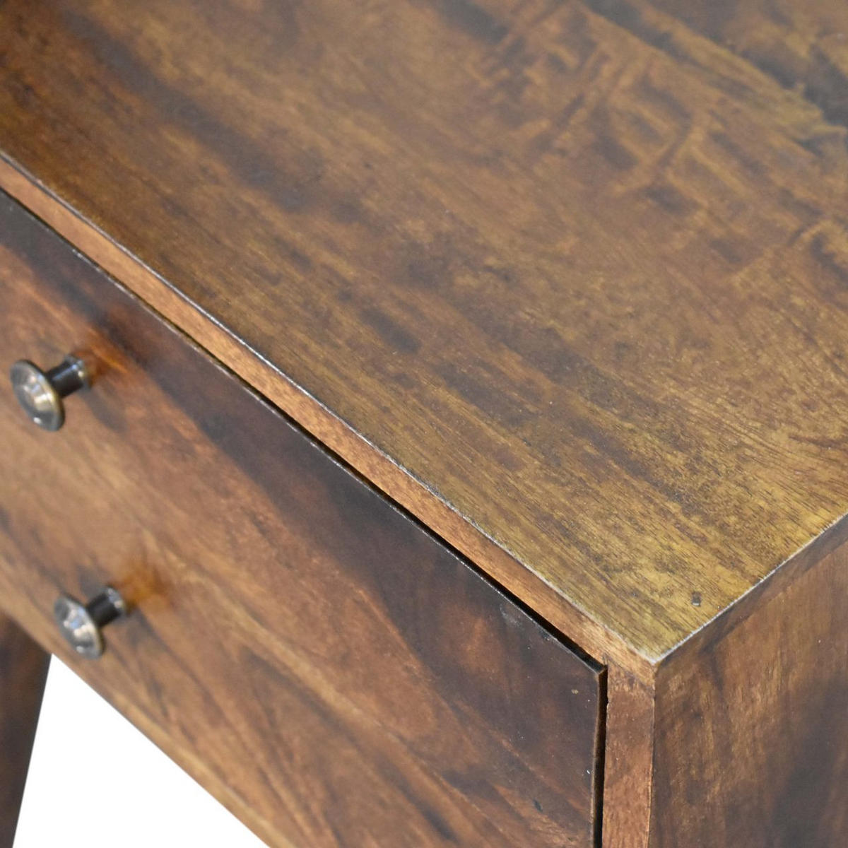 NOĆNI ORMARIĆ Ariella, kestenjasto smeđi - smeđa, drvo (45/57/35cm) - Artisan Furniture