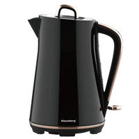 WASSERKOCHER ELEKTRISCH Schwarz 20/16/27 cm KB9015 - Schwarz, Metall (16/27/20cm) - Klausberg 