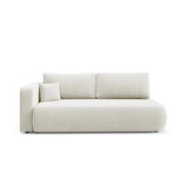 SOFA Antonio 3 Sitzplätze Weiß - Weiß, Holz (228/82/106cm) - Petits-meubles