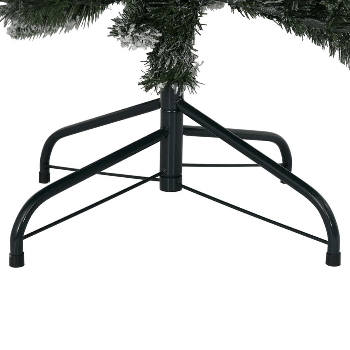 WEIHNACHTSBAUM Künstlicher Beschneit 210 Cm Pvc&Pe - Weiß, Kunststoff (210cm) - vidaXL