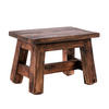 BLUMENHOCKER Monte Mahagoni Massivholz 02 hellbraun - Hellbraun, Holz (30/21/20cm) - DESIGN DELIGHTS