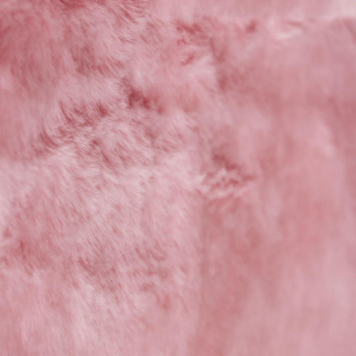 PLAID gefüttert in Kaninchenoptik Rosa 130 x 170 - Pink, Textil (130/170cm) - LE COMPTOIR DE LA PLAGE