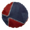KISSEN Mila rubinrot diameter 50 cm - Rot, Textil (50/50cm) - Vivaraise