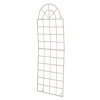 RANKGITTER Gunnar 70x1x180cm Metall Antik-Creme Rankhilfe - Creme, Metall (70/180/1cm) - DELUKE