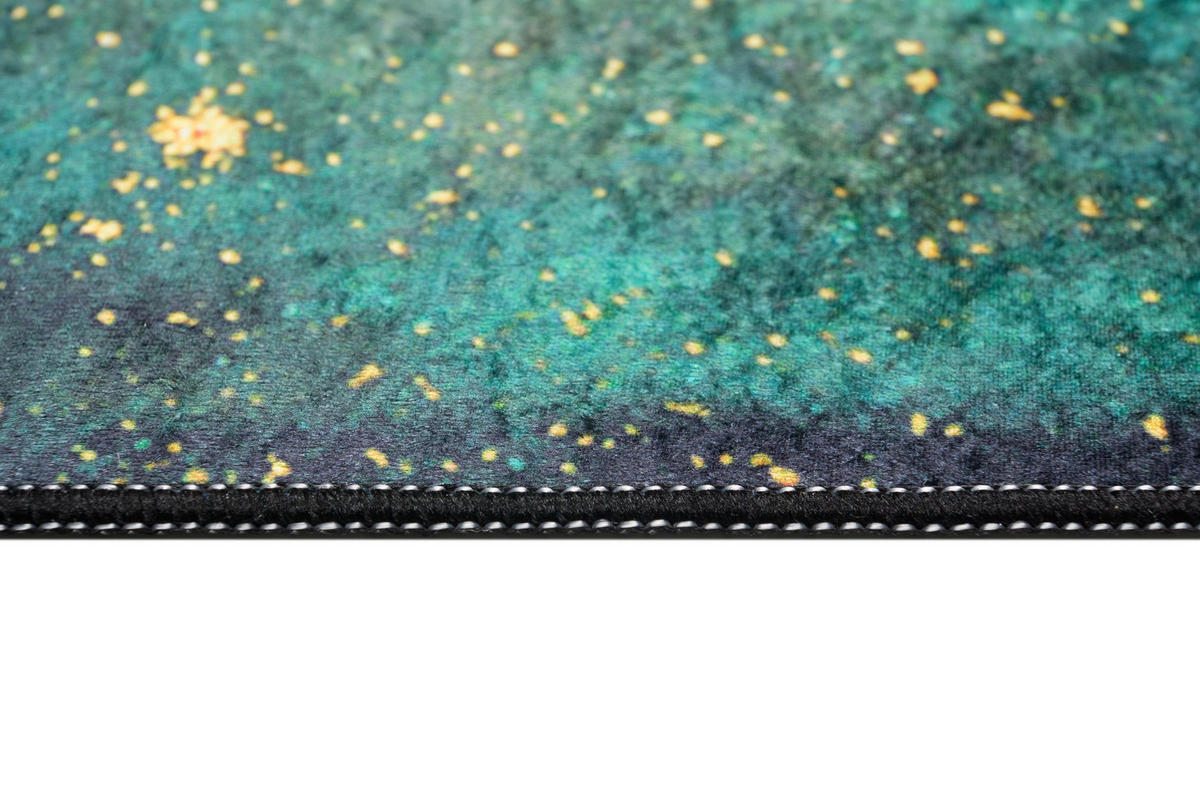 TEPPICH TOSCANA Petrol 120/170 cm - Petrol, Textil (120/170cm) - Tapiso