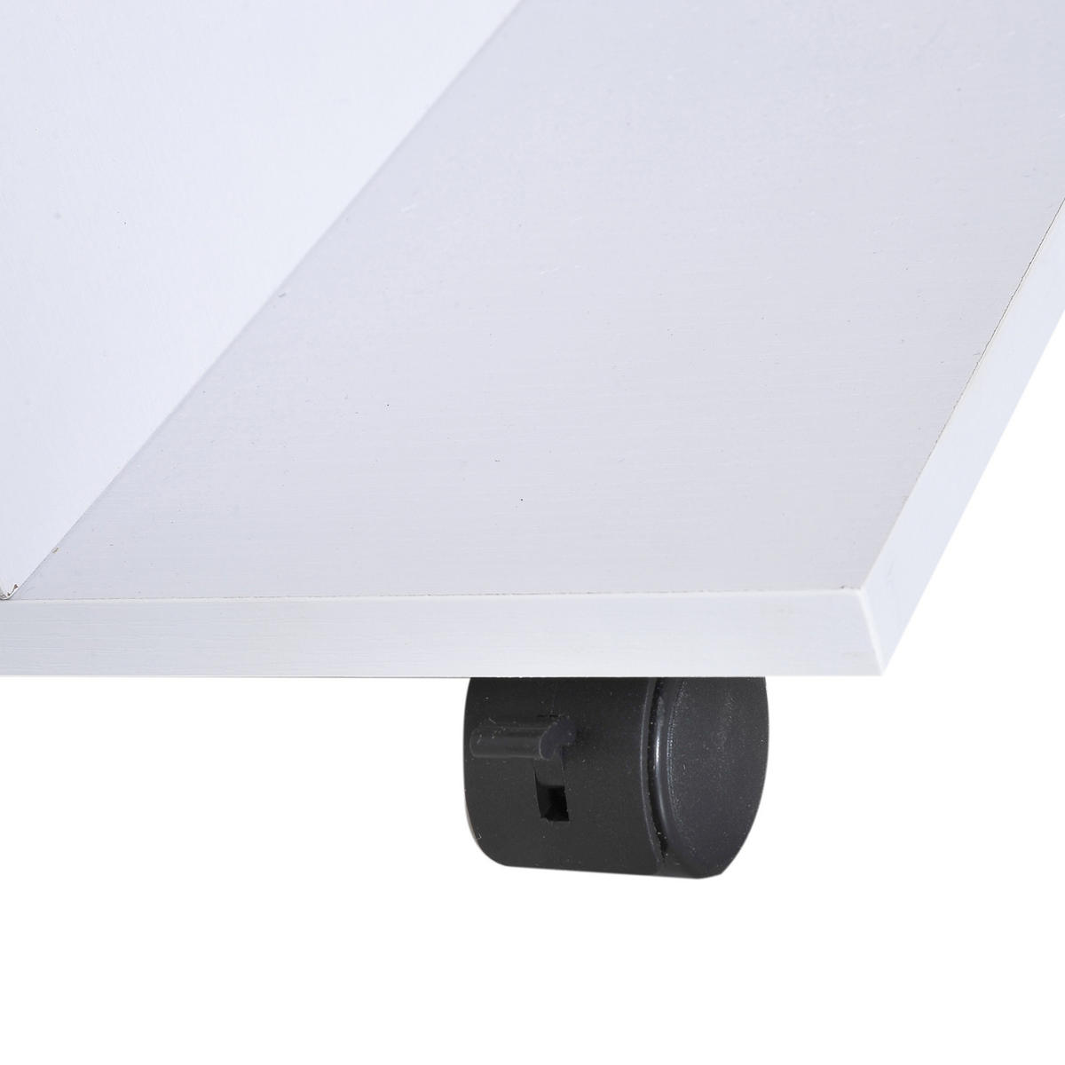 TV-MÖBEL DE-16077 80/40/40 cm Weiß - Weiß, Holzwerkstoff (40/40/80cm) - ComfortXL