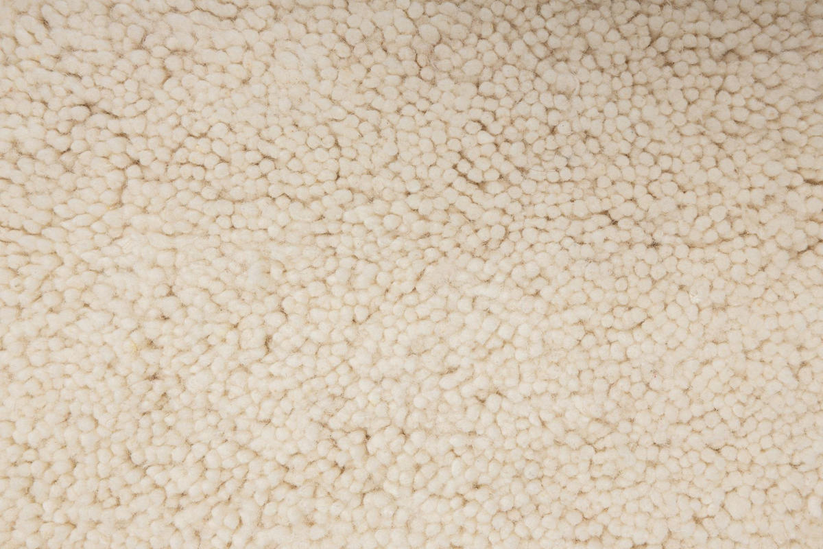 BERBERTEPPICH Luxus Berber 15/15 Double 170x240 cm - Weiß, Textil (170/240cm) - Rug and Roll
