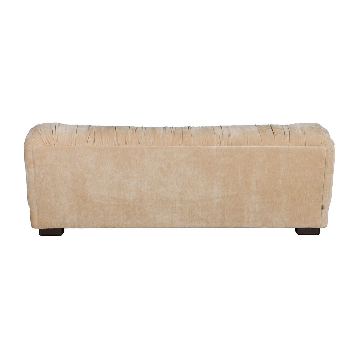 SOFA 3-SITZER Douglas Samt Beige - Beige, Kunststoff (214/78/102.5cm) - Dutchbone