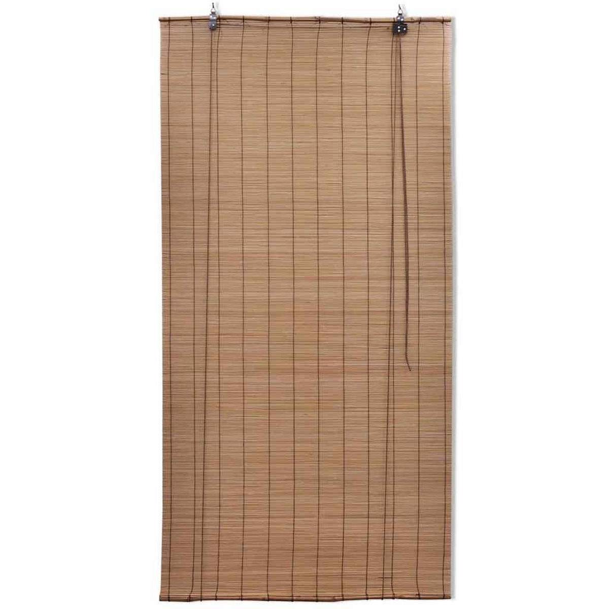 BAMBUSROLLO 80/160 cm Natur - Braun, Naturmaterialien/Holz (80/160cm) - vidaXL