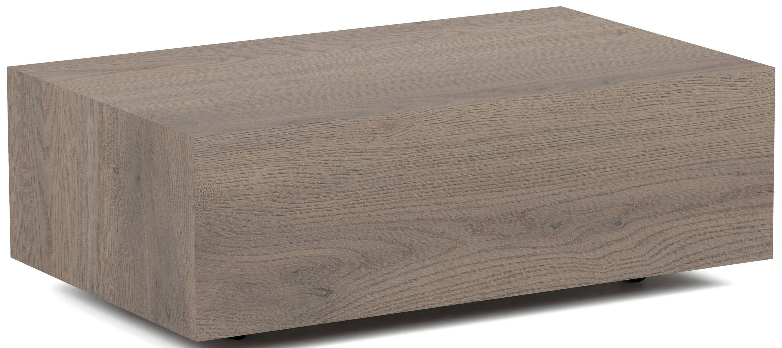 WFL Group Couchtisch Greige 90x28x55 cm