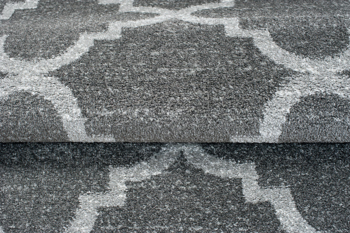 TEPPICHLÄUFER SARI dunkelgrau orientalisch 70/500 cm - Dunkelgrau, Textil (70/500cm) - Tapiso