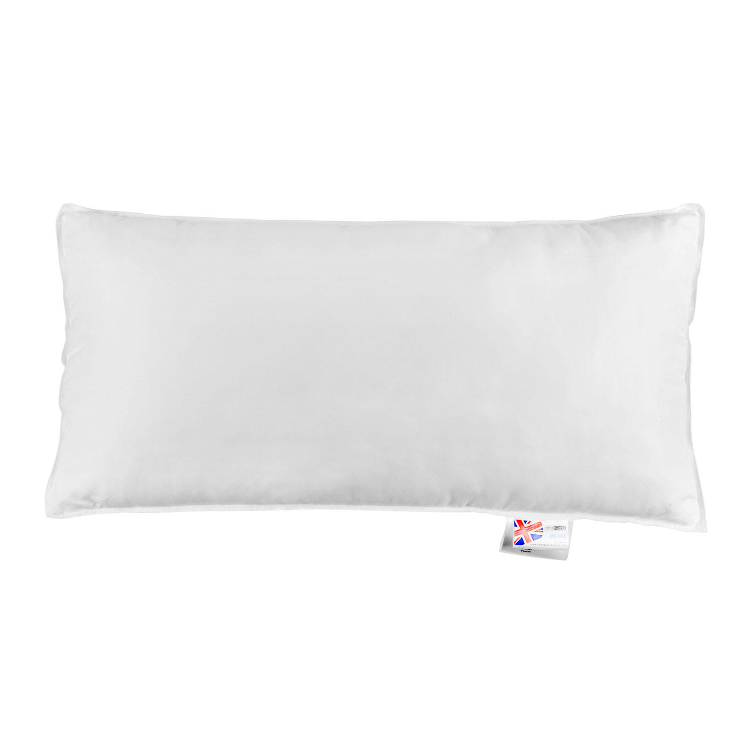 KOPFKISSEN 2er-Set, Super-Mikrofaser 40/80 cm - Weiß, Textil (40/80cm) - Homescapes