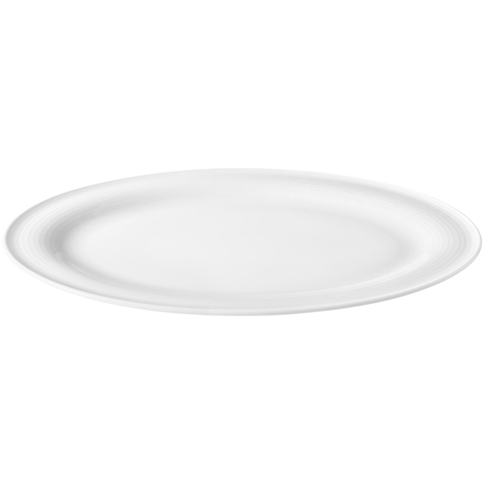 SERVIERPLATTE Beat weiß 31,1 x 23,9 cm - Weiß, Keramik (23.9/2.2/31.1cm) - Seltmann Weiden