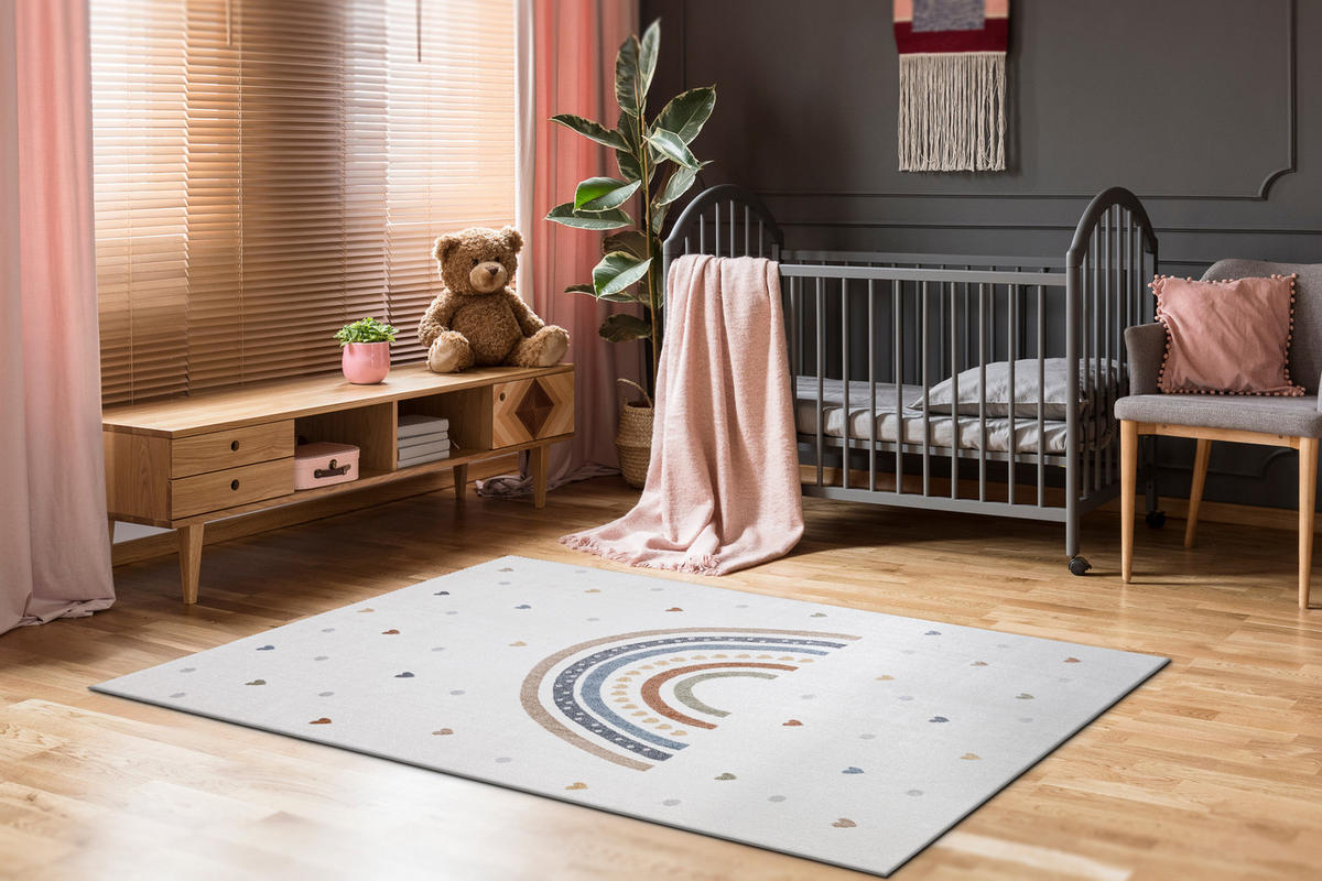 TEPPICH Bono 160/220 cm - Creme, Textil (160/220cm) - rugsX