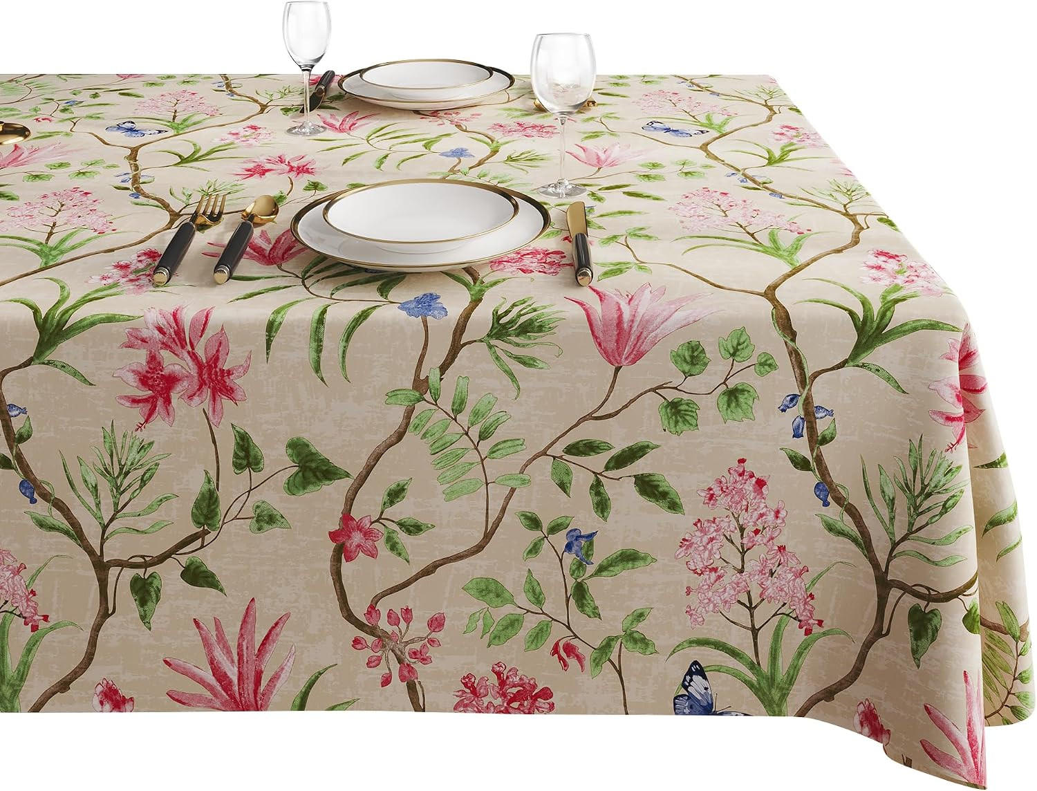 XXXLutz Tischdecke Hellrosa 140x220 cm