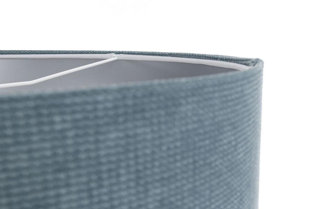 HÄNGELEUCHTE Blau 60/30 cm - Blau/Silberfarben, Kunststoff (60/0.8/30cm) - ONZENO