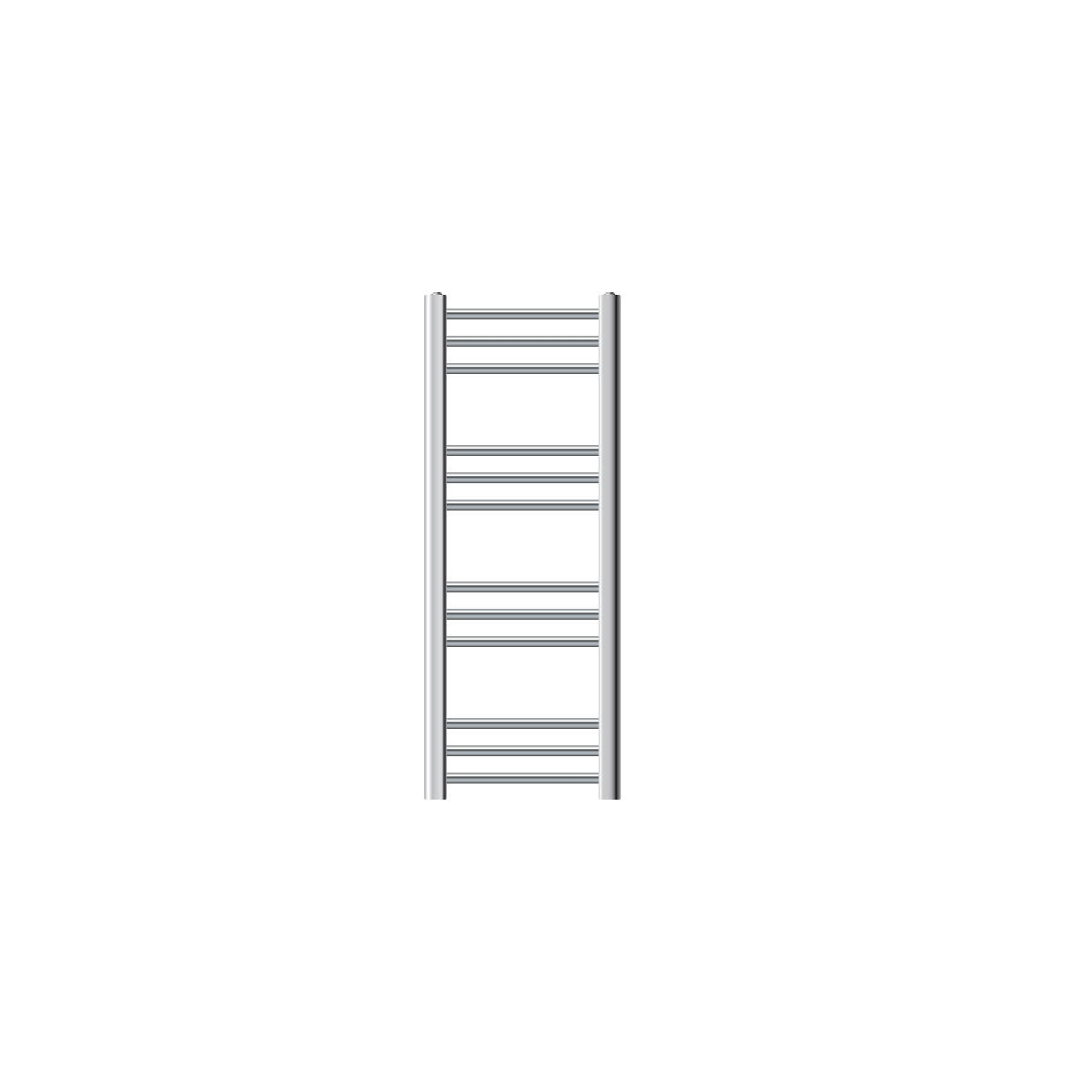 BADHEIZKÖRPER Sahara 300x800 mm Chrome gerade mit Seitenanschluss - Chromfarben, Metall (30/80/5cm) - LuxeBath