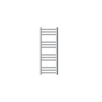 BADHEIZKÖRPER Sahara 300x800 mm Chrome gerade mit Seitenanschluss - Chromfarben, Metall (30/80/5cm) - LuxeBath
