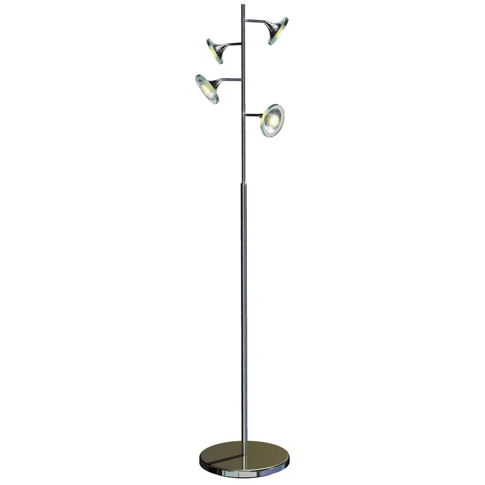Esto Led Silber 9.5x175x9.5 cm