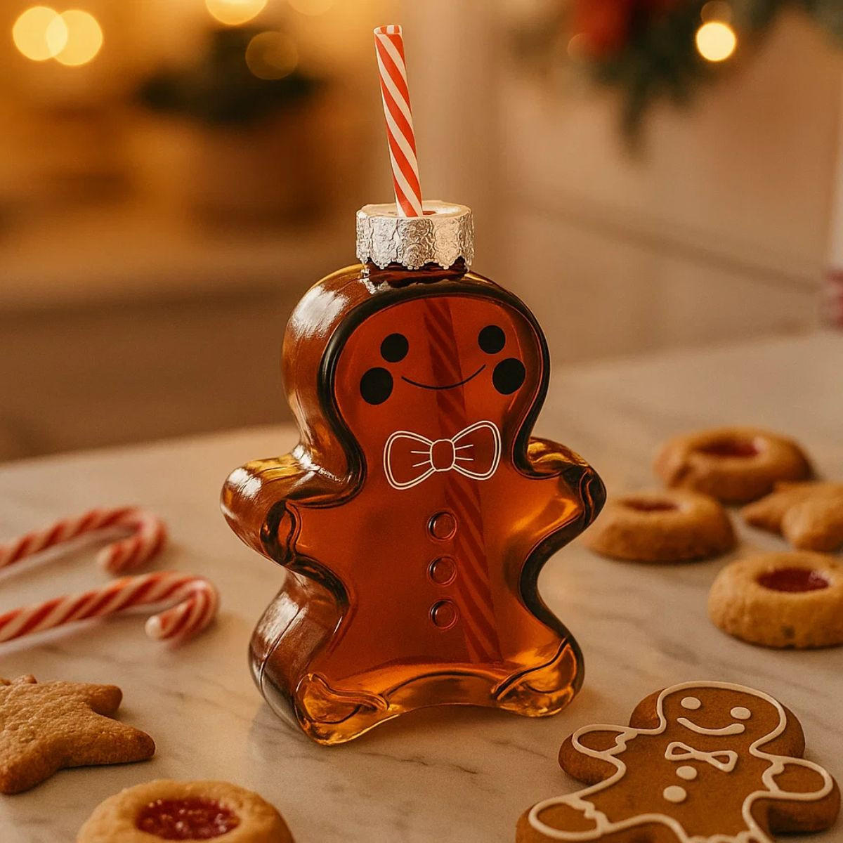 TASSE Glas Lebkuchen 280 ml - Braun, Glas (280L) - Atmosphera Createur d´interieur