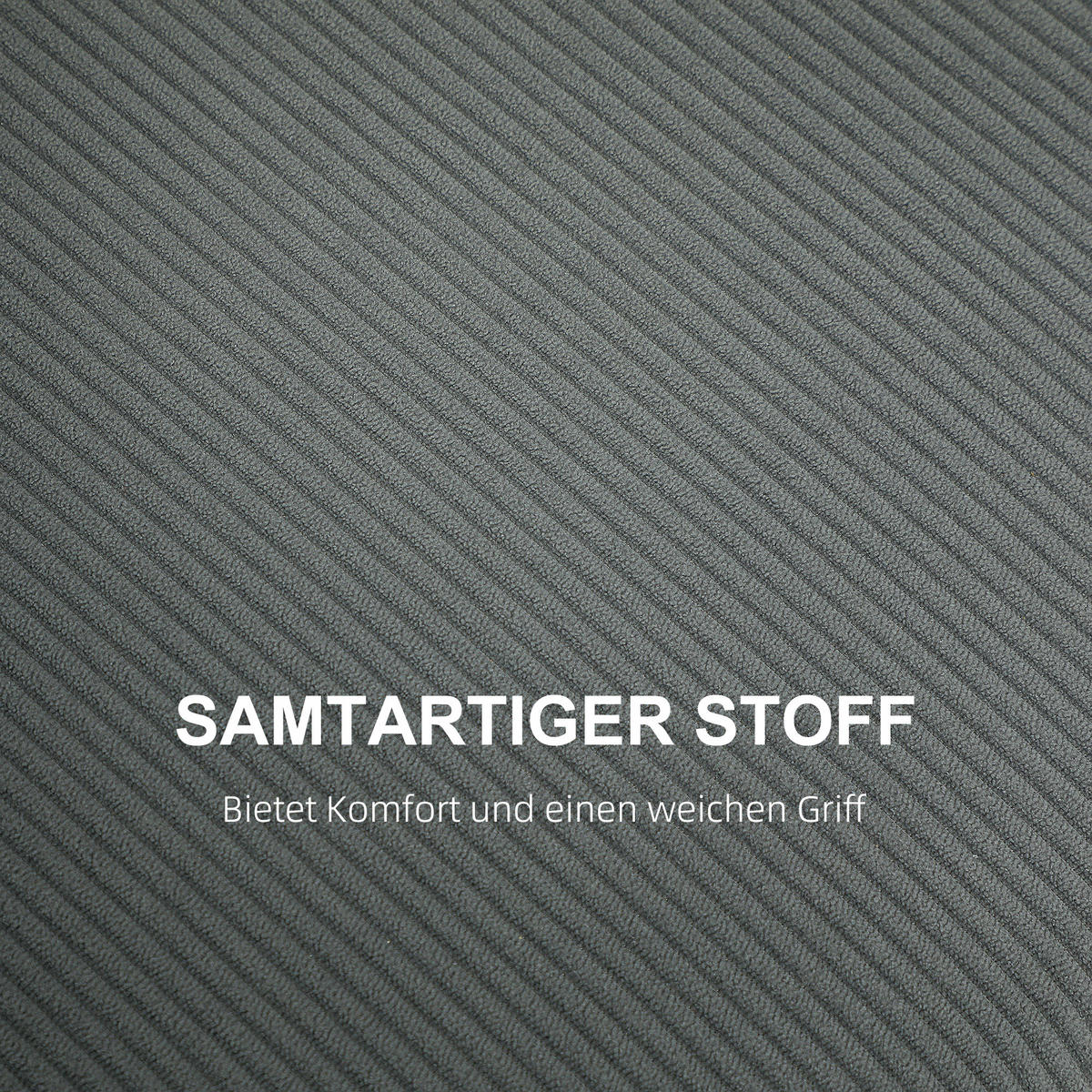 ZWEISITZER Sofa mit 2 Kissen Polstersofa mit 54cm extra tiefen Sitzen Dunkelgrau - Dunkelgrau/Eukalyptusholzfarben, Holz/Textil (75/78/145cm) - HOMCOM