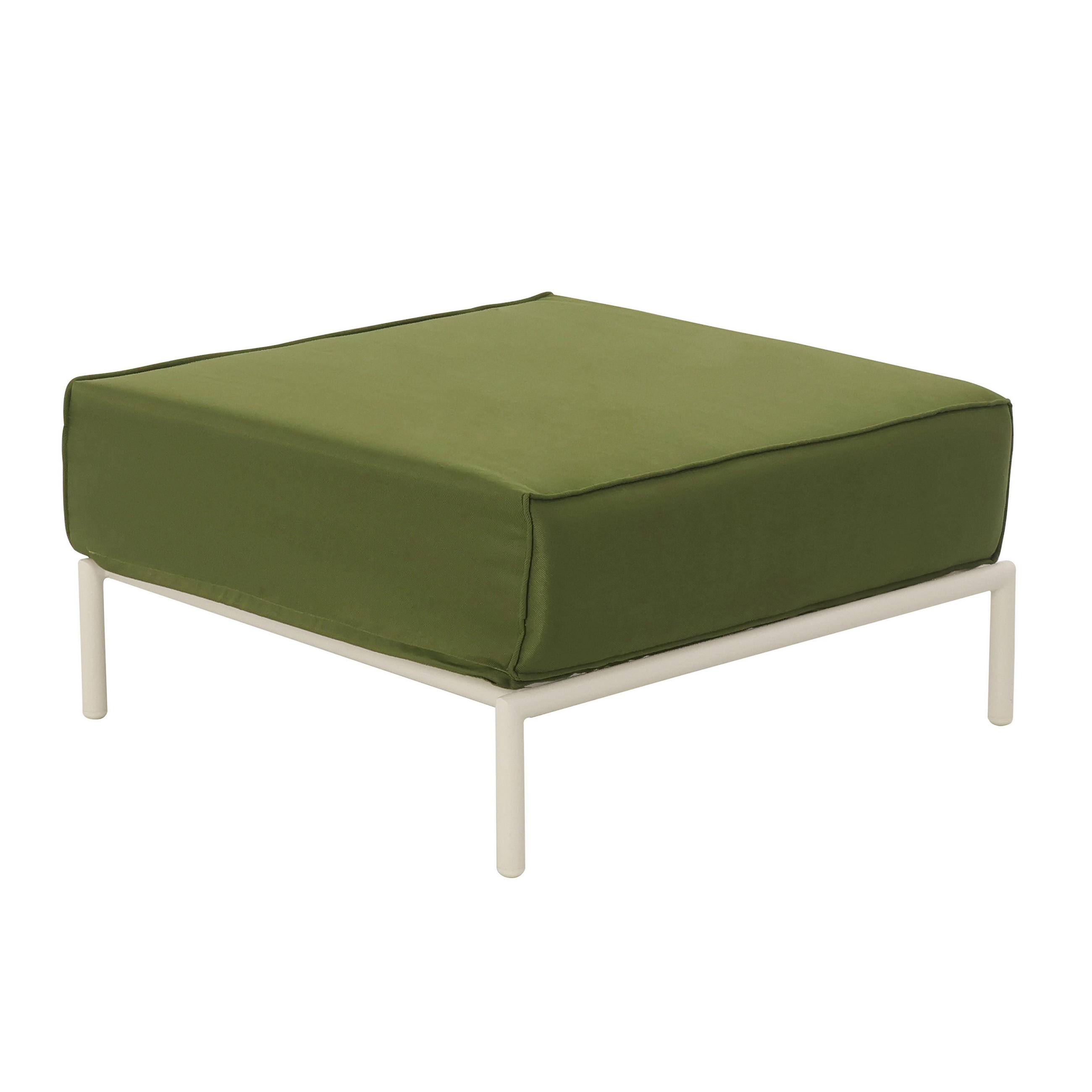 HOCKER, Kakigrün - Grün, Textil (72/38/77cm) - Oviala