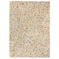 HOCHFLORTEPPICH Mehrfarbig Kasbah 133/190 cm - Multicolor/Weiß, Naturmaterialien/Textil (133/190cm) - Atticgo