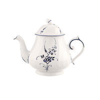 TEEKANNE Vieux Luxembourg weiß-blau 1,1 Liter - Blau/Weiß, Keramik (1.1L) - Villeroy & Boch