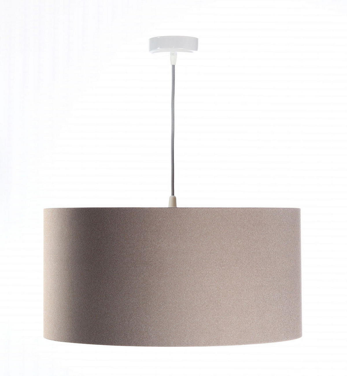 HÄNGELEUCHTE Beige 60/30 cm - Beige/Braun, Kunststoff (60/1.1/30cm) - ONZENO