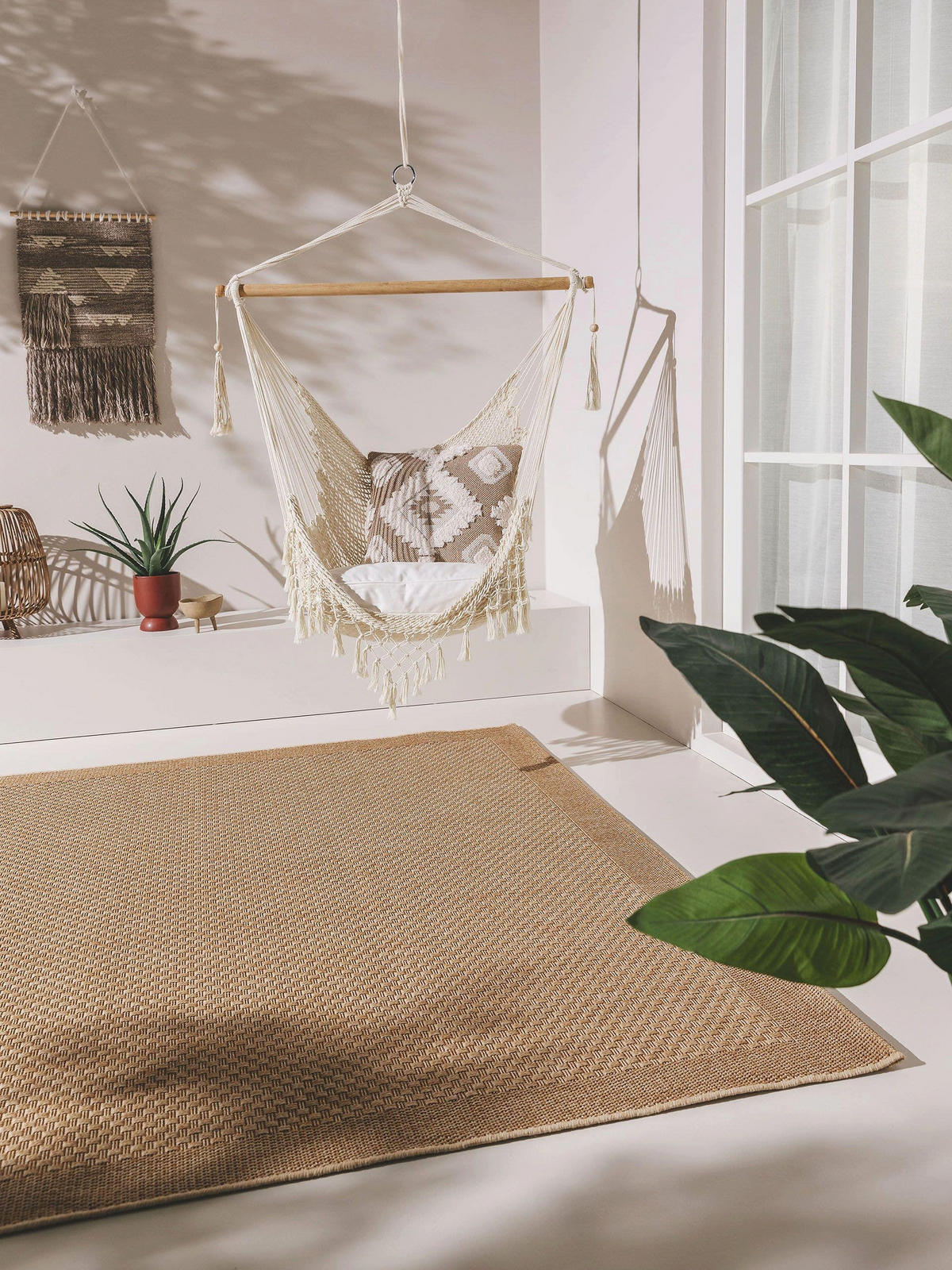 OUTDOORTEPPICH Naoto Beige 80x150 cm - Beige, Textil (80/150cm) - benuta Nest
