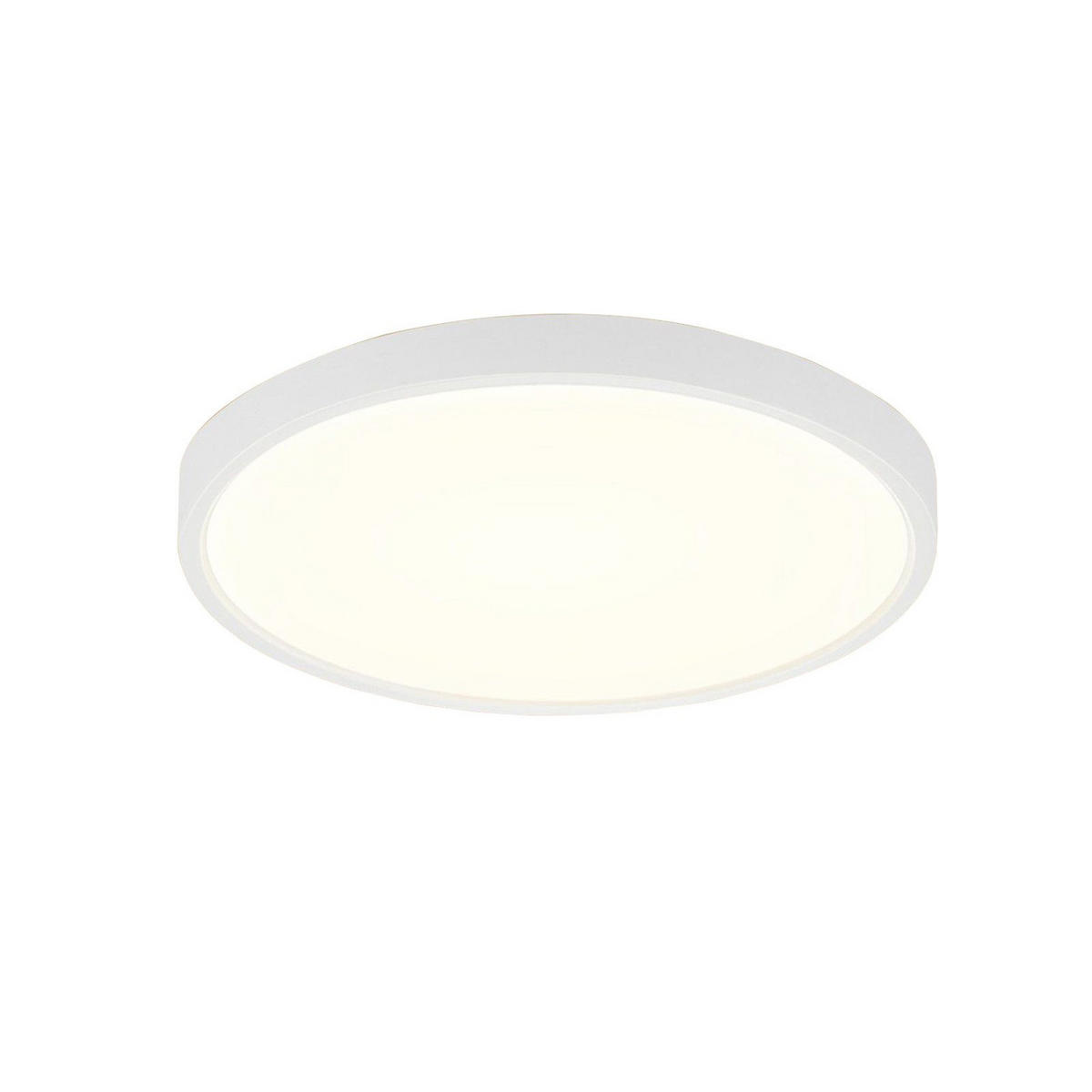 LED-DECKENLEUCHTE Berlin 22 cm - Weiß, Kunststoff (22/22/2.5cm) - Nettlife