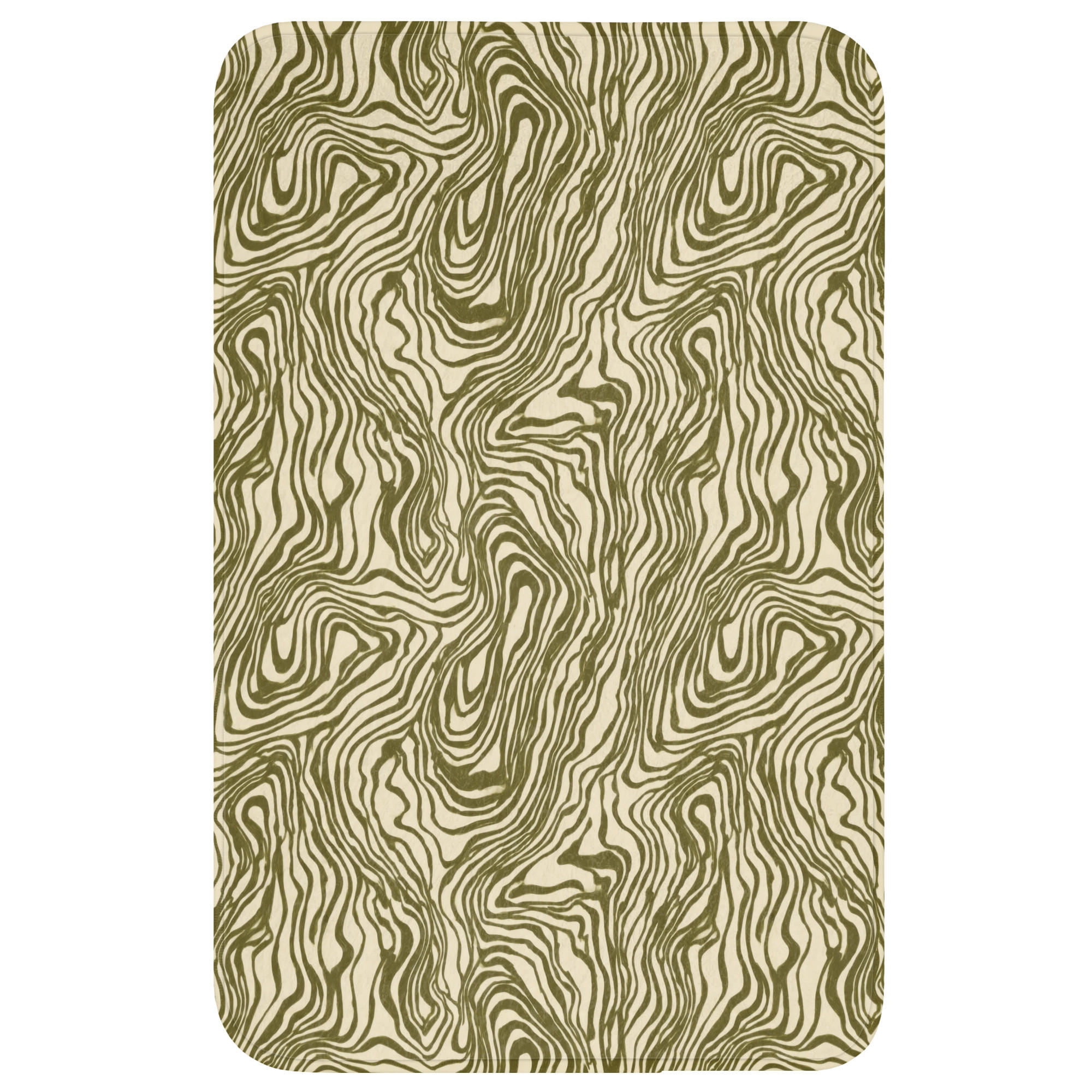 OnlyWow WC PŘEDLOŽKA Abstraktní - Mramor - Zelený 50x80 cm