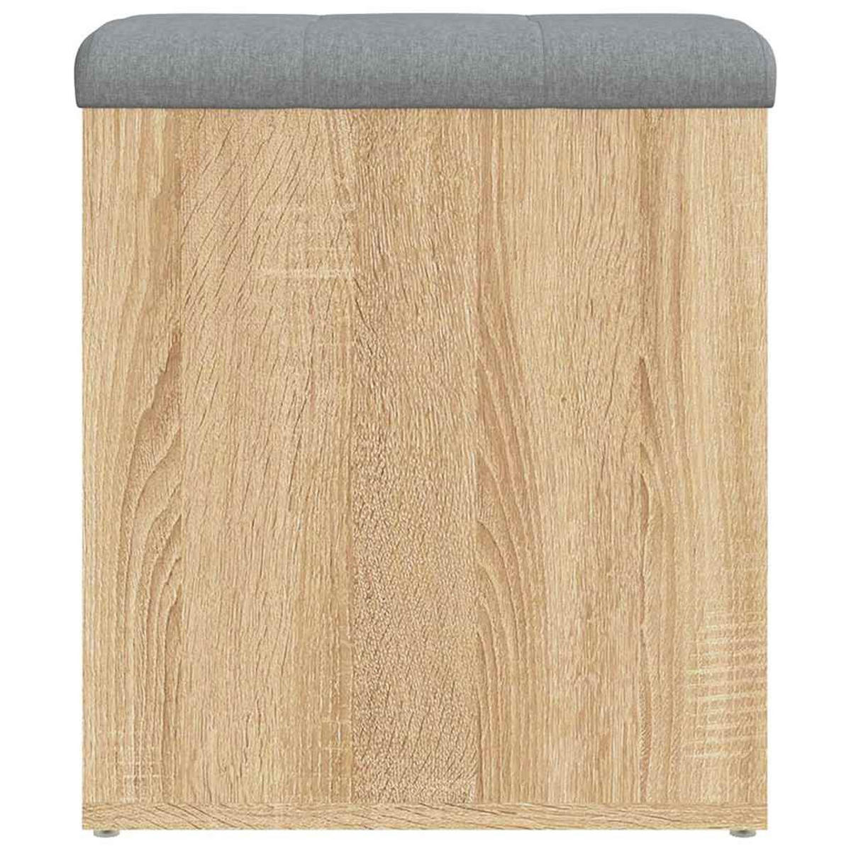 AUFBEWAHRUNGSBANK Sonoma-Eiche 42/42/45 Cm Holzwerkstoff - Hellbraun, Holzwerkstoff (42/45/42cm) - vidaXL