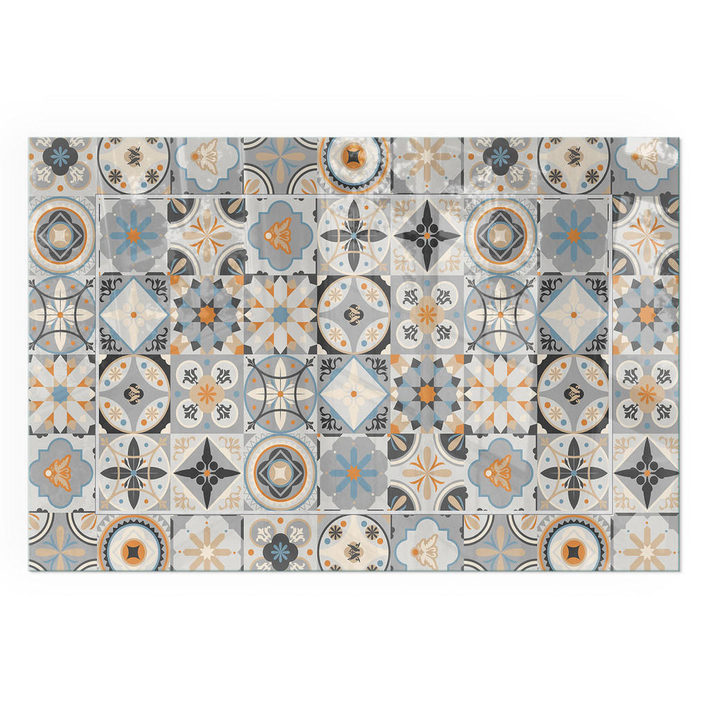 TULUP PODLOŽKA POD KRB 120x80 cm - Mozaikový vzor dlaždic