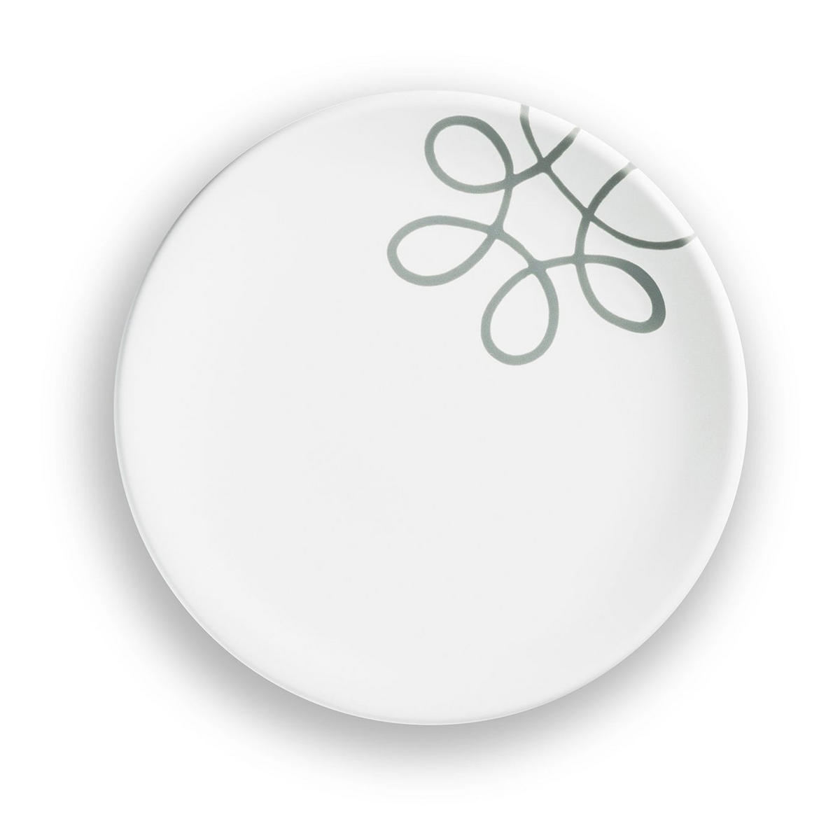 TELLER Geflammt Gourmet - Weiß, Keramik (29cm) - Gmundner Keramik