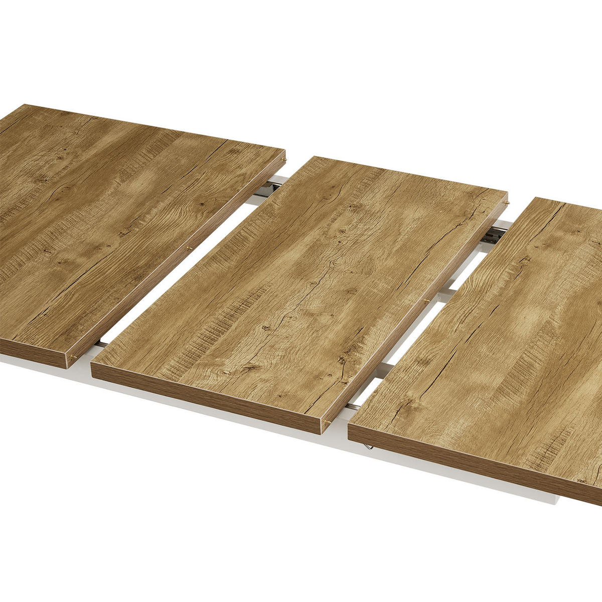 ESSTISCH SVEN 120-160/80/76 cm Wildeiche - Wildeiche, Holz (80/120/76cm) - B&D Home