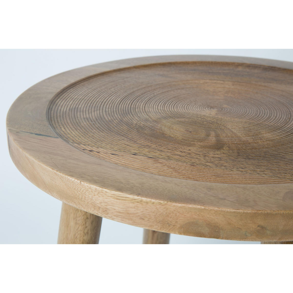 BEISTELLTISCH Dendron 43 cm - Braun, Holz (43/43/45cm) - Zuiver