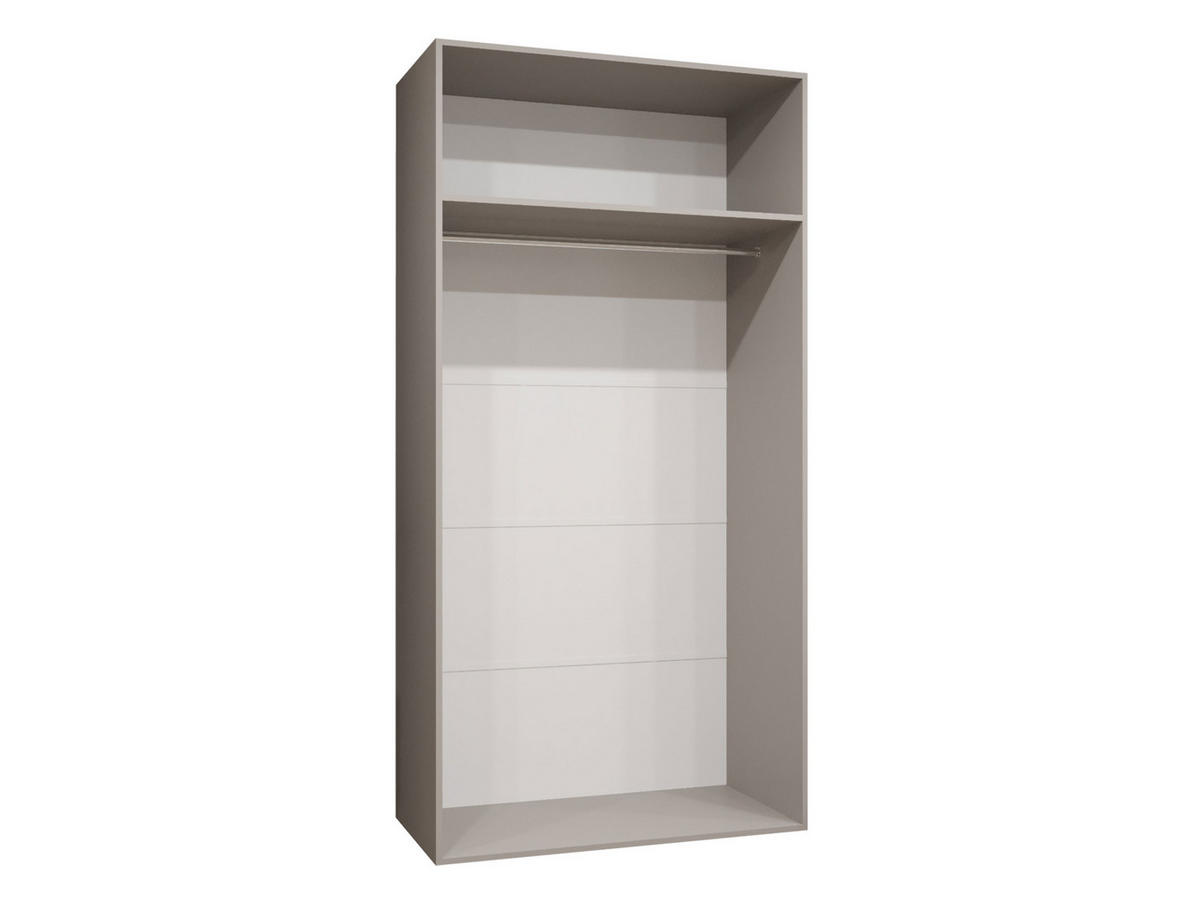 DREHTÜRENSCHRANK Malaga 100 - Eiche Artisan, Holzwerkstoff (100/202/52cm) - MIRJAN24
