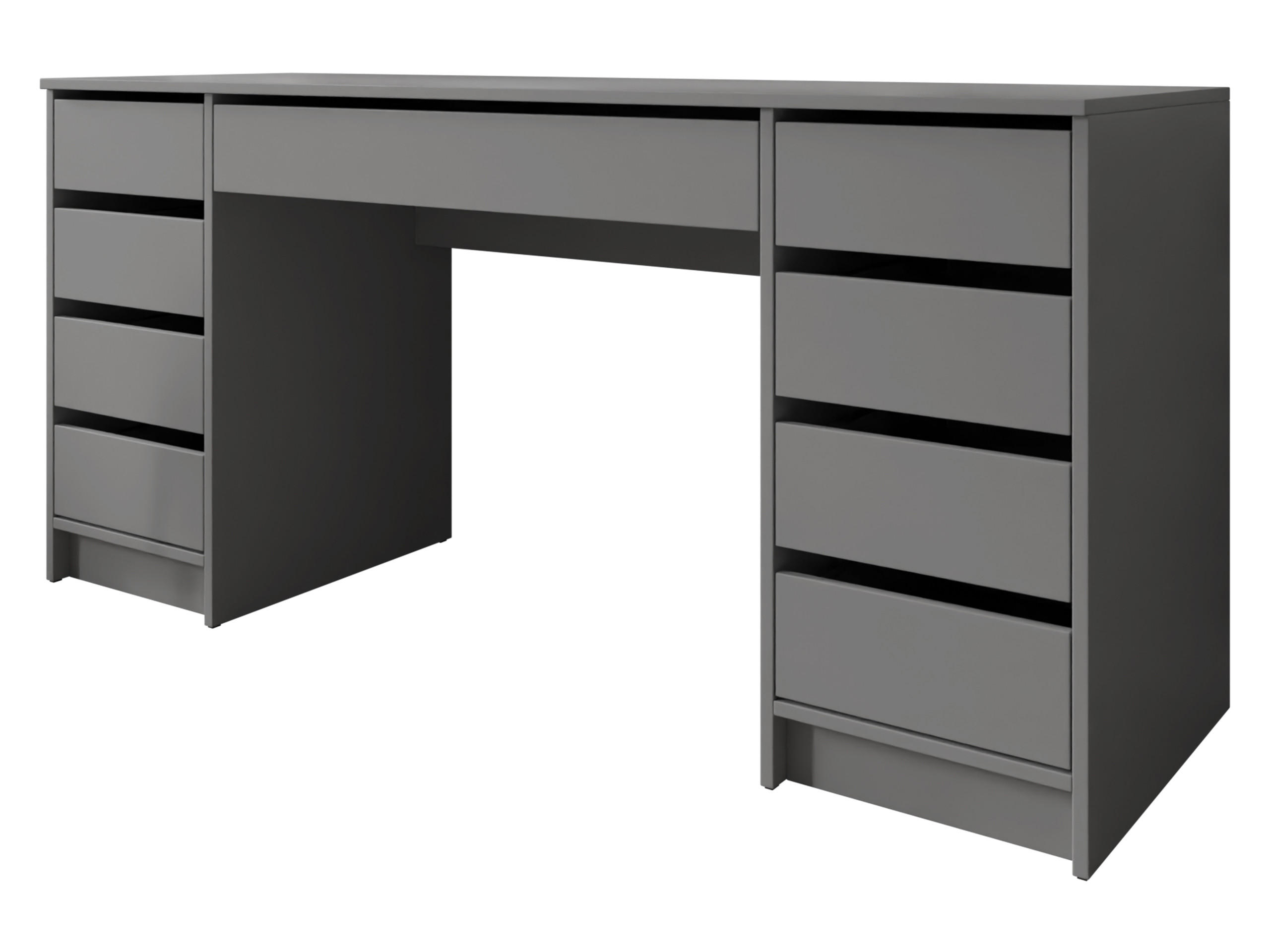Mirjan24 Schreibtisch Anthrazit 55x76x154 cm