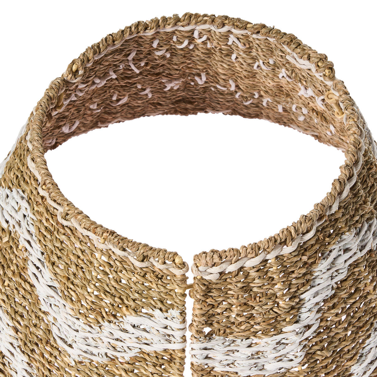 WEIHNACHTSBAUMKRAGEN 24 cm Naturfarben Hiver - Naturfarben, Naturmaterialen (24cm) - Beliani