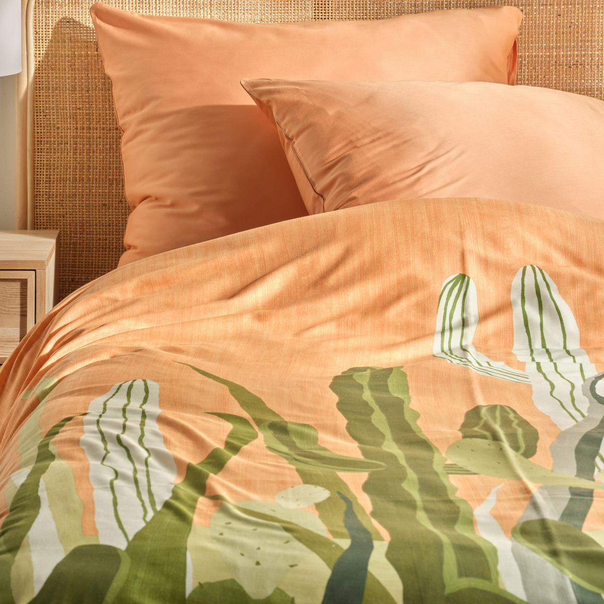 BETTWÄSCHE Kalyteros - Orange, Textil (200/220cm) - home&you