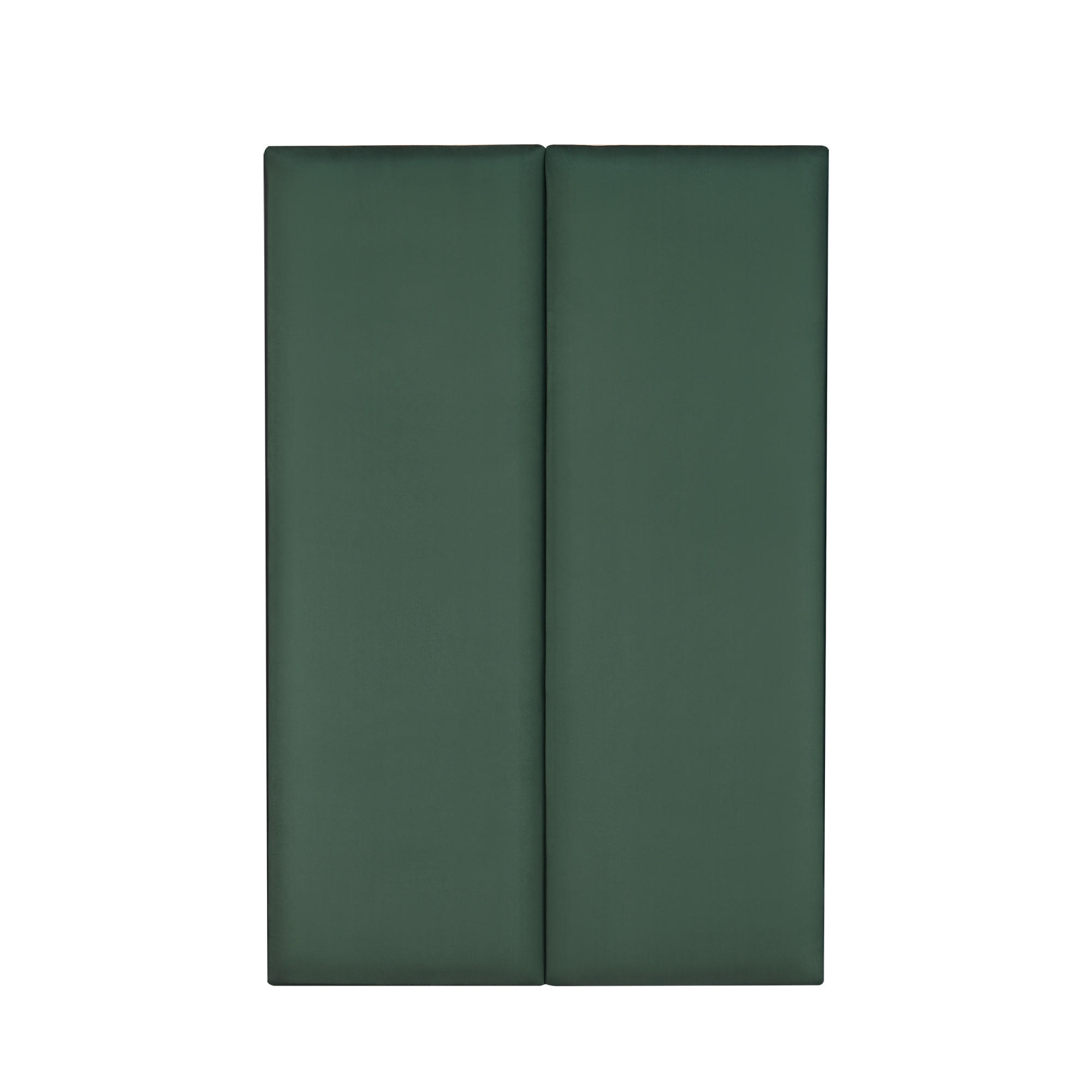 KOPFPOLSTER-SET 2 TLG. Carpino - Dunkelgrün, Textil (3/30/90cm) - [neu.haus]