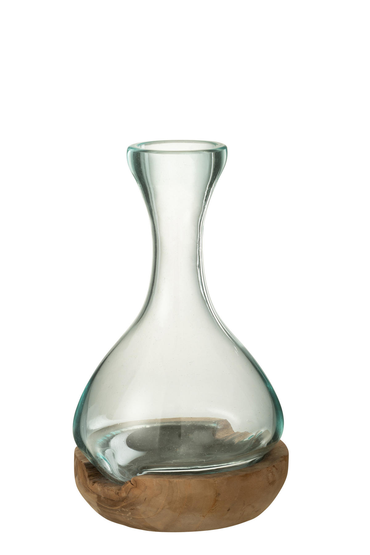 VASE GAMAL - Glas - Transparant - S - 29 cm hoch - Transparent, Glas (21/29/19cm) - J-Line