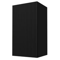 HÄNGESCHRANK Lamello W2/40 Schwarz Matt / Schwarz 40 / 32,5 / 72cm - Dunkelgrau/Schwarz, Holz/Holzwerkstoff (40/72/32.5cm) - Feldmann-Wohnen