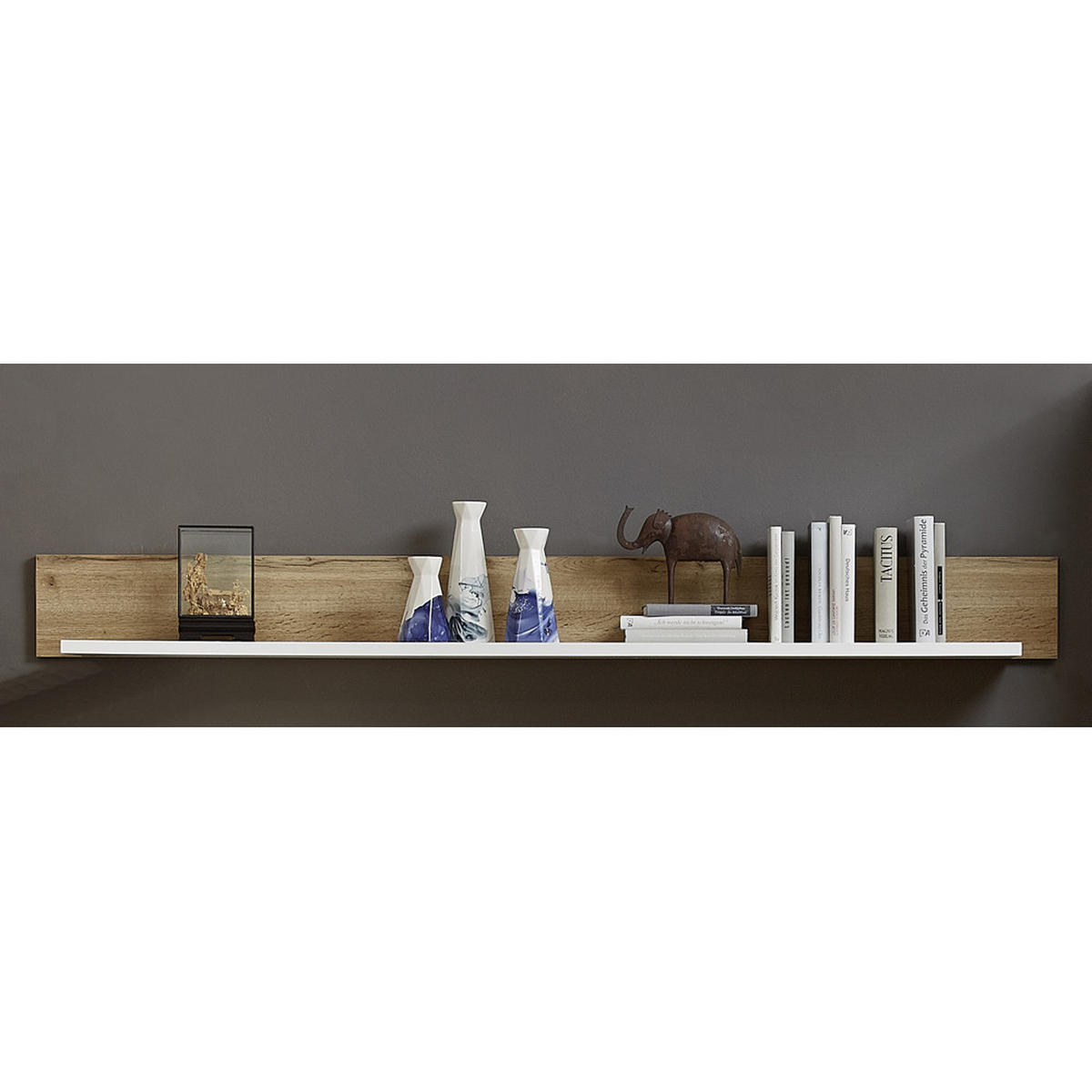 WOHNZIMMER-SET 6-TLG. Faro-36 - Weiß, Holzwerkstoff (215/47/315cm) - Lomado