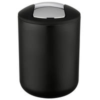 ABFALLKORB Brasil Black 2 l 14/14/21 cm - Schwarz, Kunststoff (14/21/14cm) - Wenko