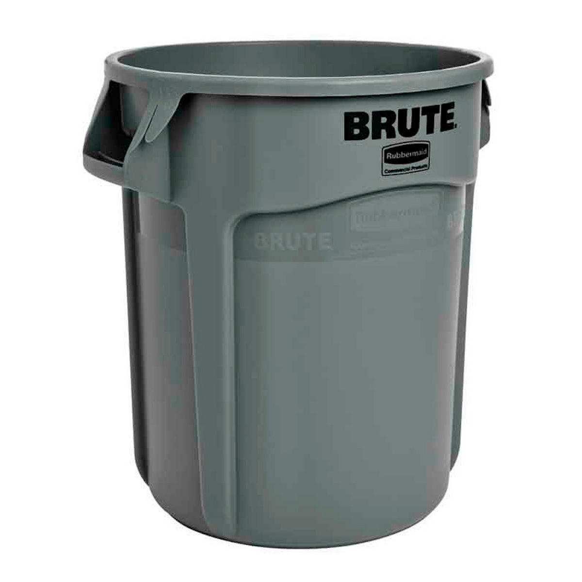 MÜLLEIMER 75,7 Liter 58,1x49,5 cm Kunststoff Grau - Grau, Metall (49.5/58.1/49.5cm) - PROREGAL