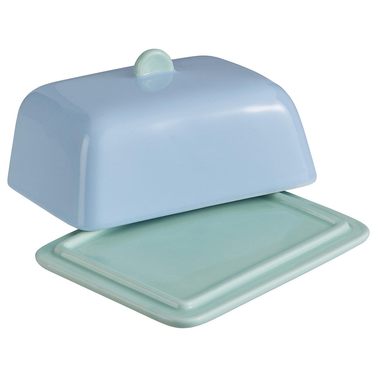 BUTTERDOSE Butter - Blau, Keramik (10/8/13cm) - Butlers